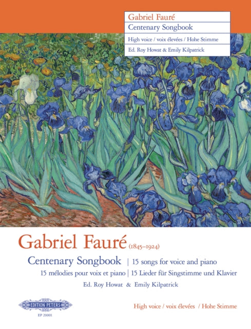 Gabriel Faure Centenary Songbook High Voice