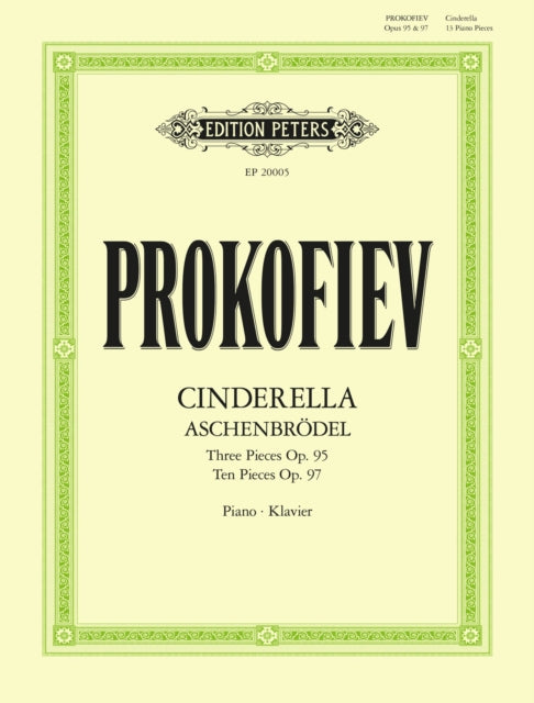 Cinderella 13 Pieces for Piano Op. 95 Op. 97 Aschenbrodel