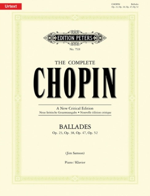 The Complete Chopin Ballades