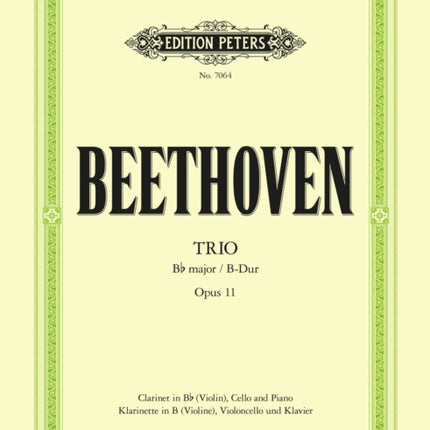 Trio in B flat major Op. 11