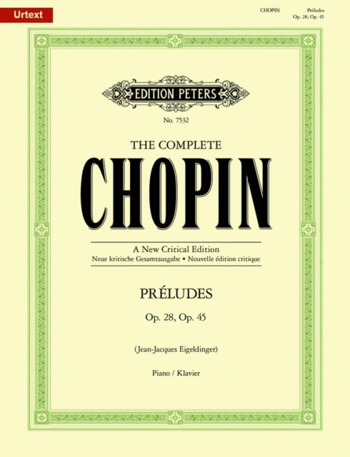 The Complete Chopin Preludes for Piano