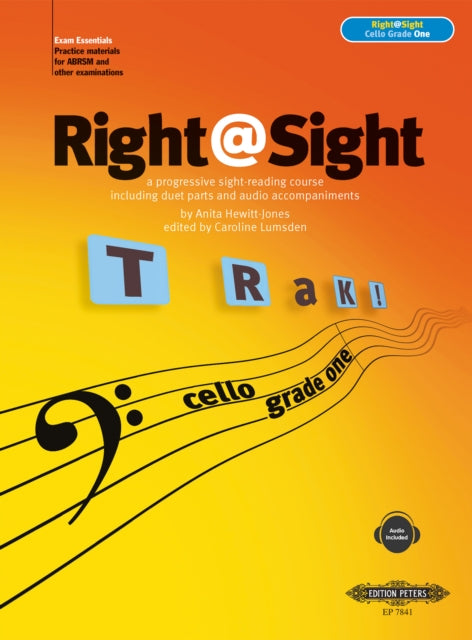 RightSight for Cello Grade 1 includes duet parts and a CD of accompaniments