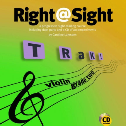 RightSight for Violin Grade 2 includes duet parts and a CD of accompaniments