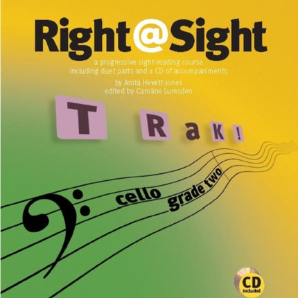 RightSight for Cello Grade 2 includes duet parts and a CD of accompaniments