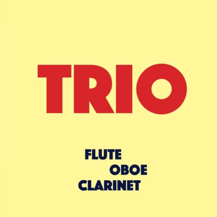Trio flute oboe and clarinet