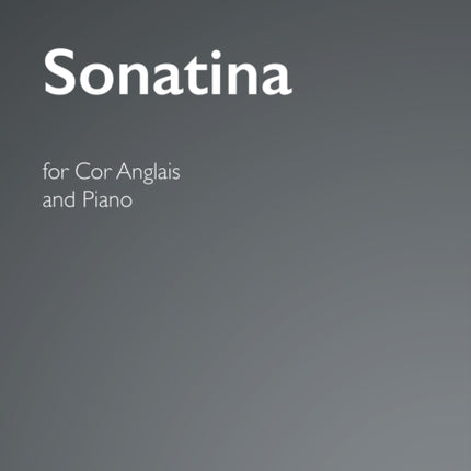 Sonatina for Cor Anglais