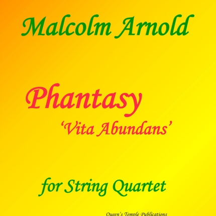 Phantasy Vita Abundans String Quartet