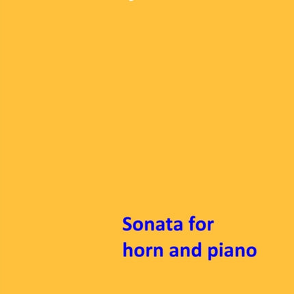 Sonata for Horn and Piano