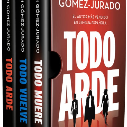 Estuche Todo arde todo vuelve y todo muere  Boxed Set Everything Burns Everything Comes Back Everything Dies