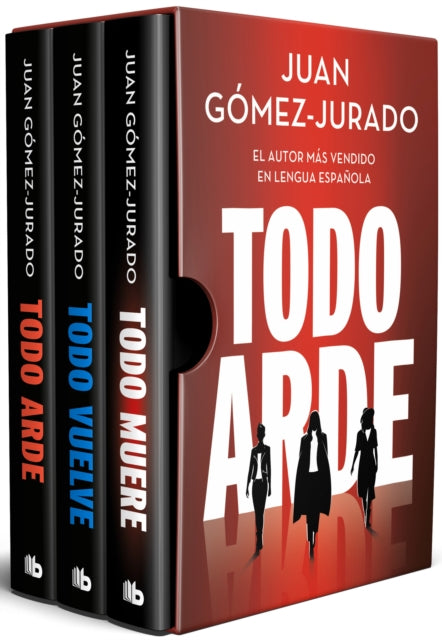 Estuche Todo arde todo vuelve y todo muere  Boxed Set Everything Burns Everything Comes Back Everything Dies
