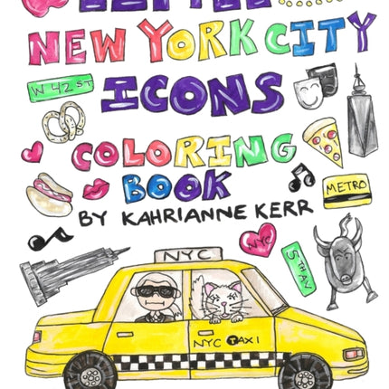 Little New York City Icons Coloring Book