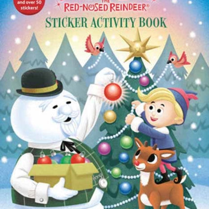 Rudolph the RedNosed Reindeer Sticker Activity