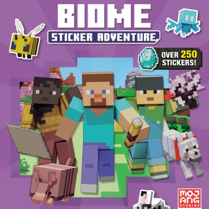 Biome Adventures Sticker Book Minecraft