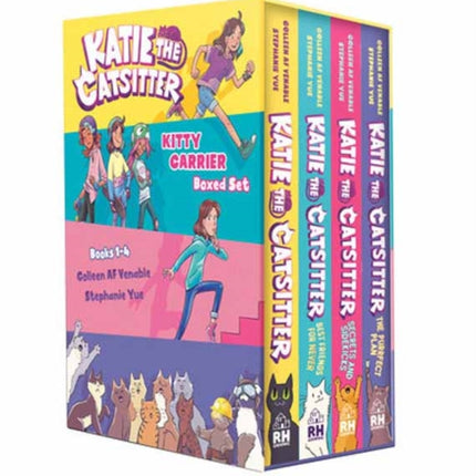Katie the Catsitter Kitty Carrier Box Set Books 14