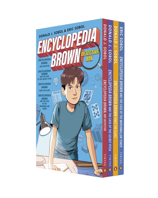 Encyclopedia Brown Detective Box Set 4Book Box Set