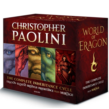 World of Eragon 5Book Paperback Boxed Set
