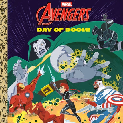 Avengers vs. Doctor Doom Spring 2026 Little Golden Book Marvel