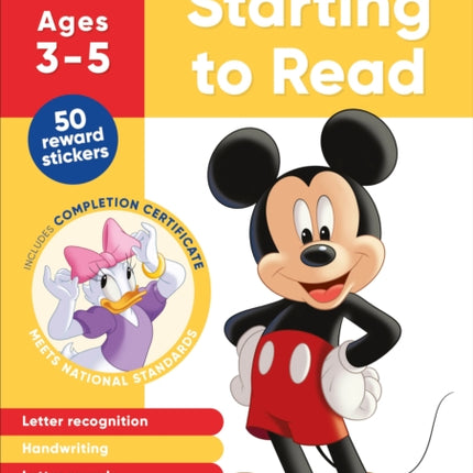 Disney Learning Starting to Read