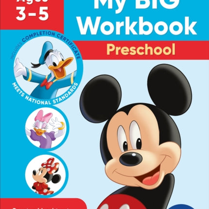 Disney Learning Big Workbook Preschool