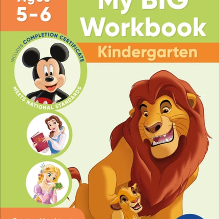Disney Learning Big Workbook Kindergarten