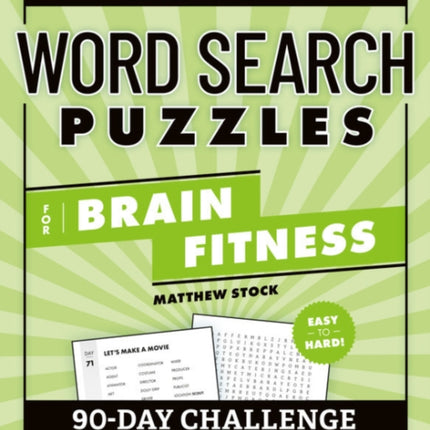 Word Search Puzzles for Brain Fitness