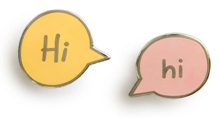 Heartstopper Boy Meets Boy Enamel Pin Set  Pin Set of 2