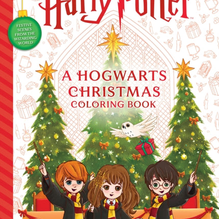 A Magical Christmas An Official Harry Potter Coloring Book