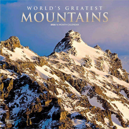World Greatest Mountains  Die größten Berge der Welt 2026  16Monatskalender