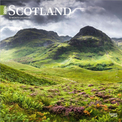 Scotland  Schottland 2026  16Monatskalender