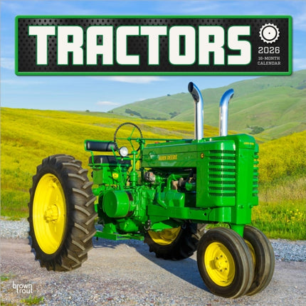 Tractors  Traktoren 2026  16Monatskalender