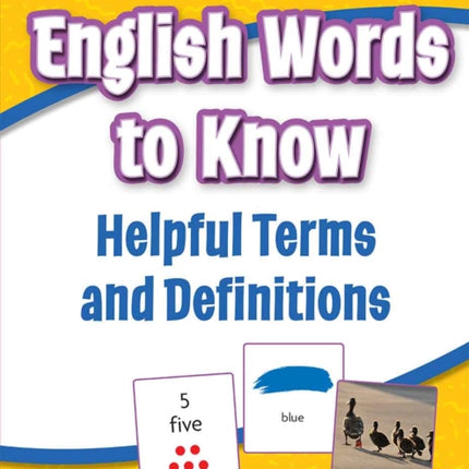 English Words to Know for Newcomers