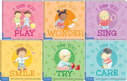 I See You Board Books Complete Series 6Book Set