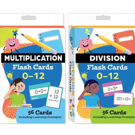 Multiplication  Division Flash Card 2Deck Set