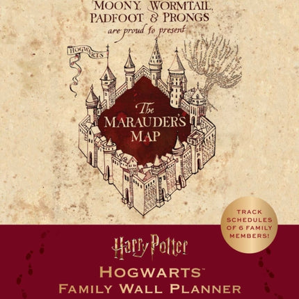 2026 Harry Potter Hogwarts Family Wall Planner