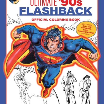 Superman Ultimate 90s Flashback Official Coloring