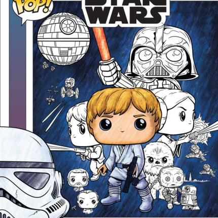 Funko Pop Coloring Book Star Wars