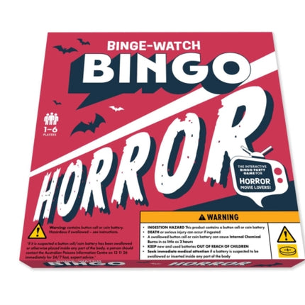 BingeWatch Bingo Horror