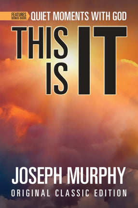 This is It Features Bonus Book Quiet Moments with