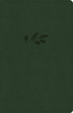 NASB Personal Size Giant Print Bible Olive Leathertouch Indexed