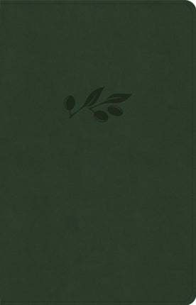 CSB Thinline Bible Anglicised Edition Olive Leathertouch