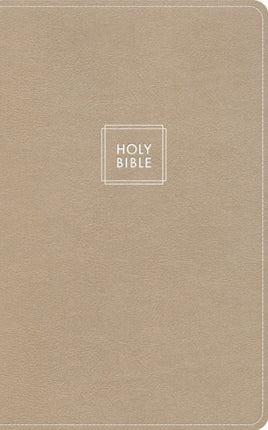 KJV SingleColumn Personal Size Bible Gold Leathertouch