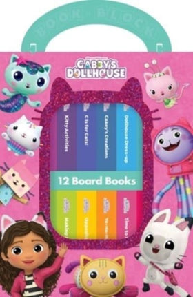 DreamWorks Gabbys Dollhouse 12 Board Books