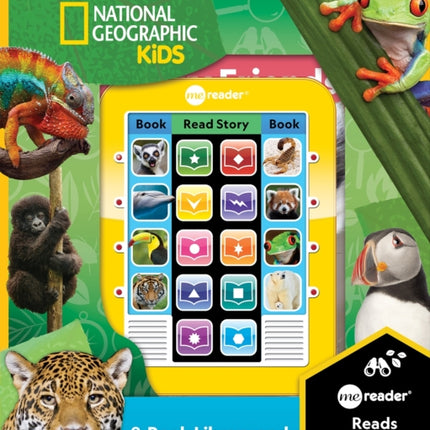 National Geographic Kids Me Reader 8Book Library and Electronic Reader Sound Book Set