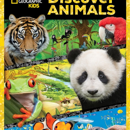 National Geographic Kids Discover Animals Look and Find