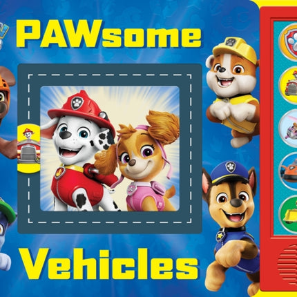 Nickelodeon Paw Patrol Pawsome Vehicles Sound Book
