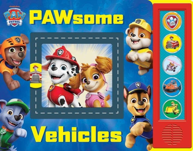 Nickelodeon Paw Patrol Pawsome Vehicles Sound Book