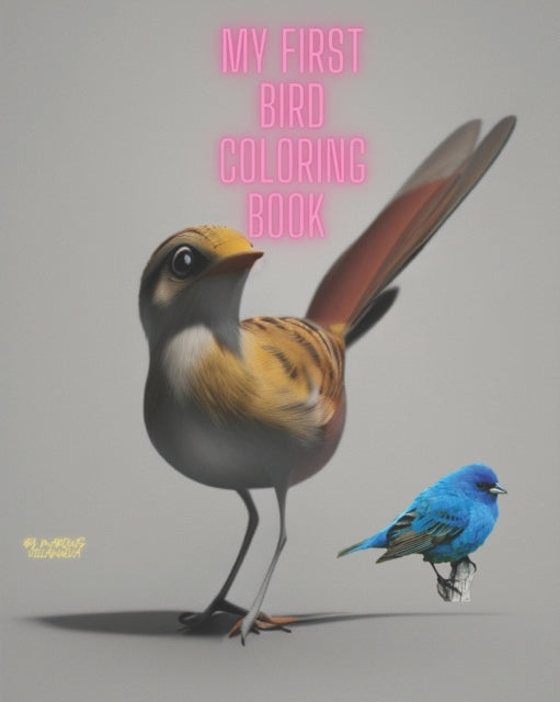 My First Bird Coloring Book