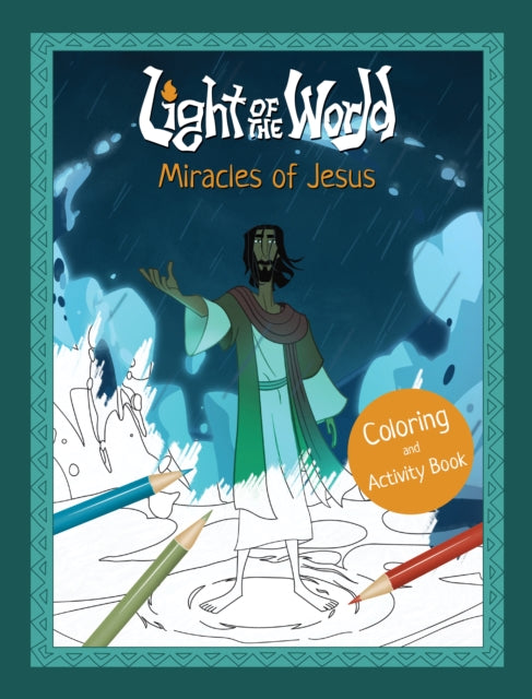 Light of the World Miracles of Jesus Coloring and