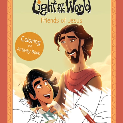 Light of the World Friends of Jesus Coloring and