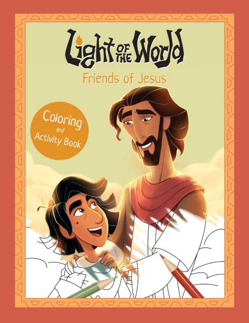Light of the World Friends of Jesus Coloring and